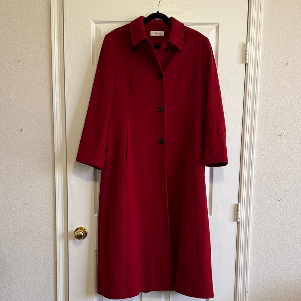 Calvin Klein Wool Coat - Vintage